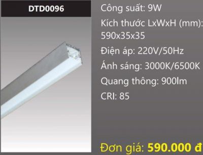 DTD0096 - Đèn Treo Thả Led 9W